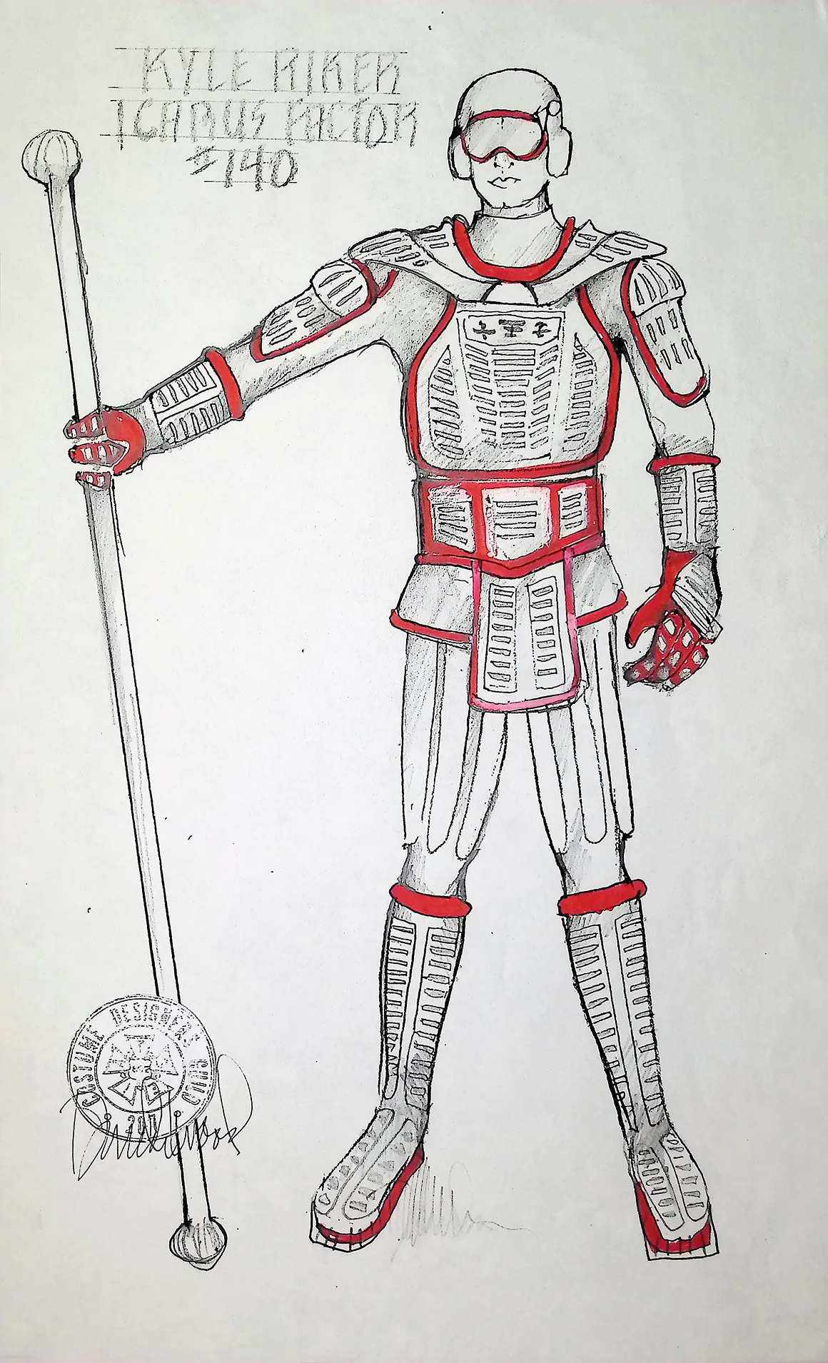 Anbo-Jyutsu Costume Concept Artwork