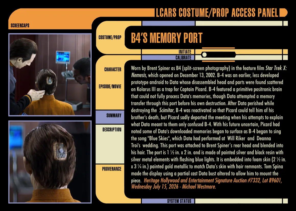 Description Card