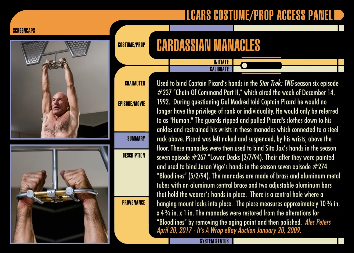 Description Card