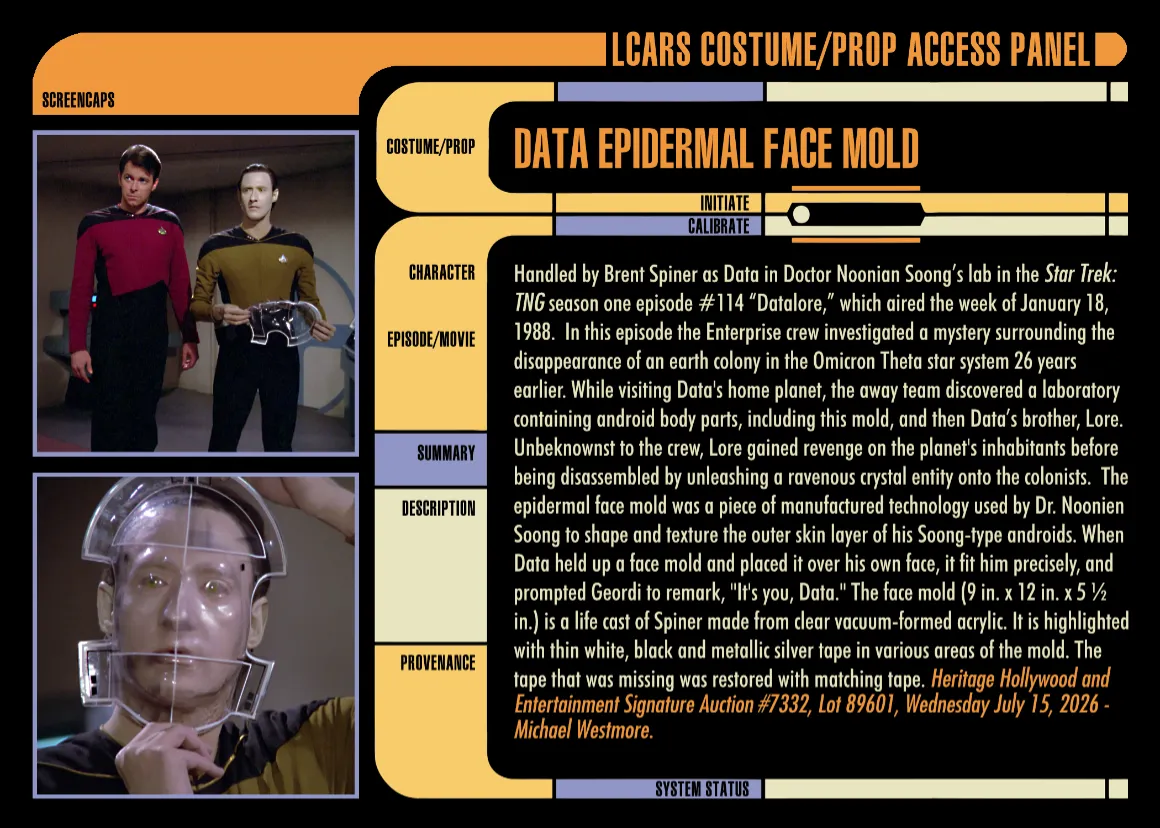 Description Card