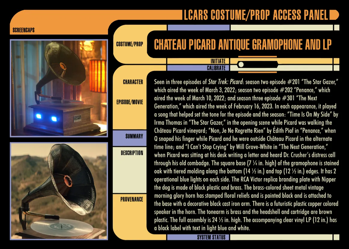 Description Card