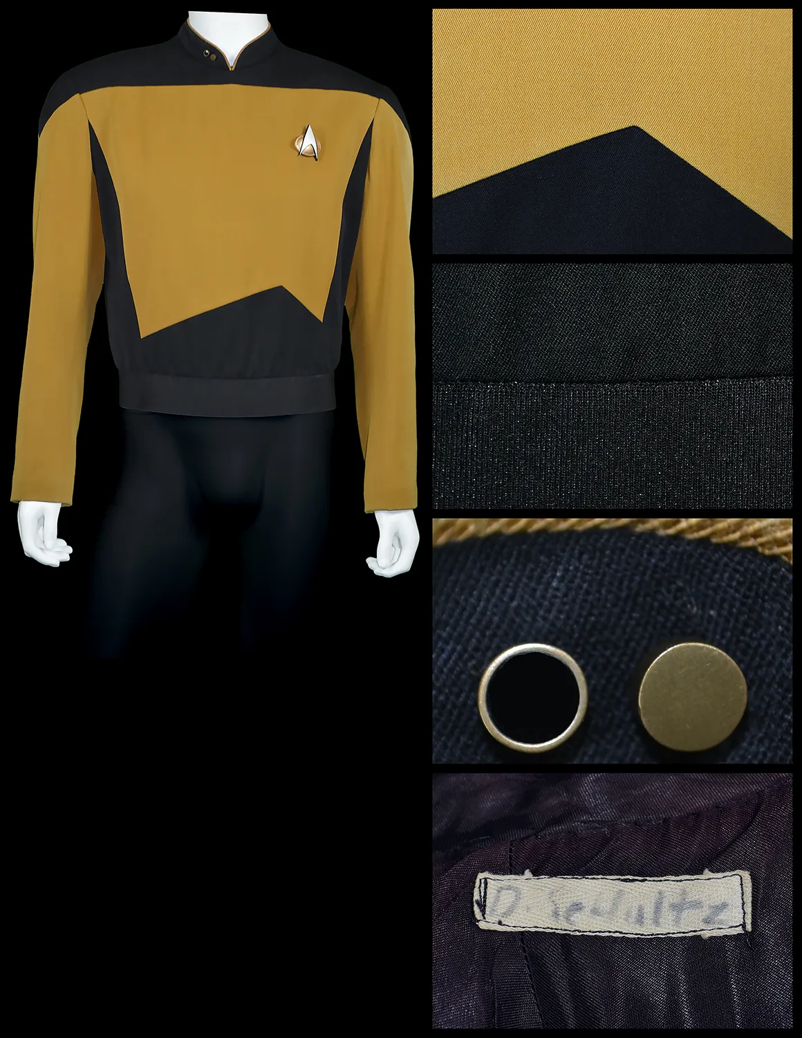 Reginald Barclay's Starfleet Uniform Jacket
