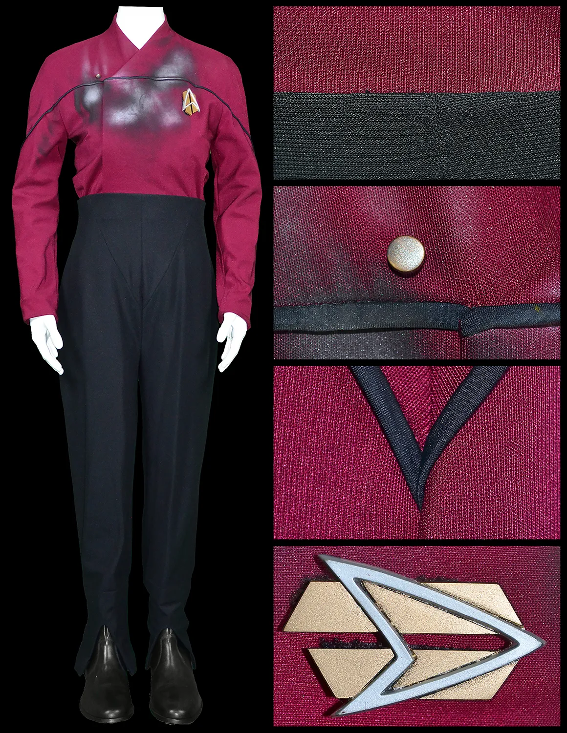 Ensign Chilton's Future Starfleet Uniform Stunt