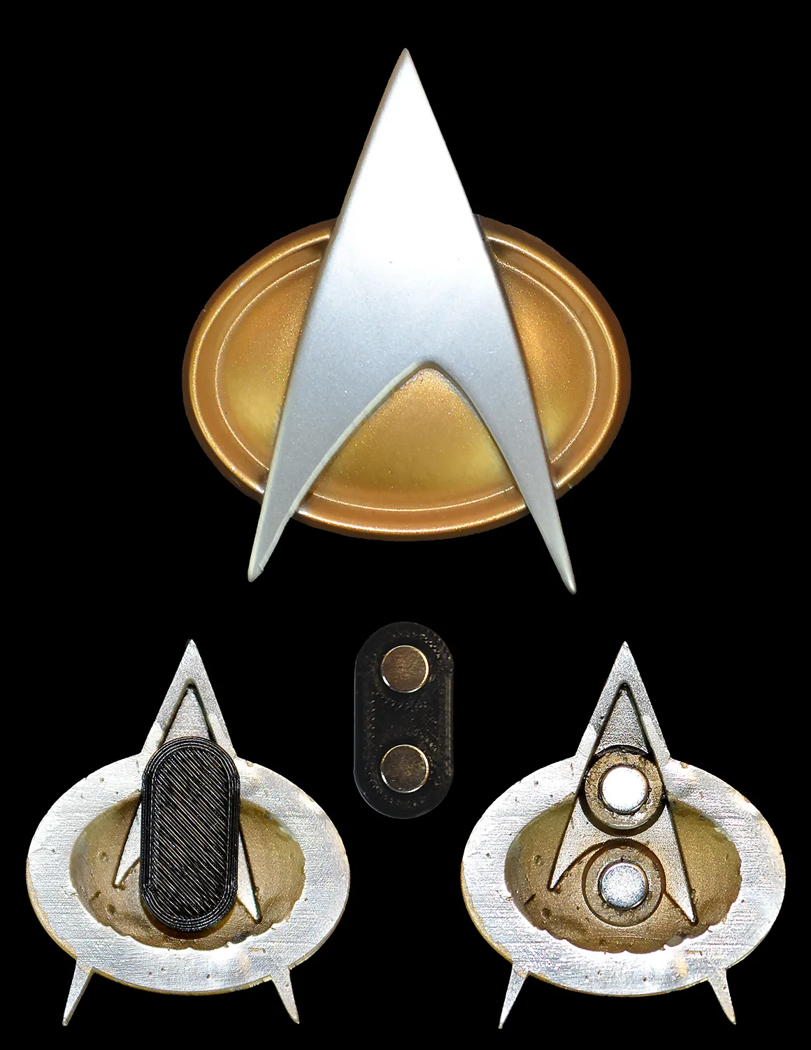 Classic TNG Combadge
