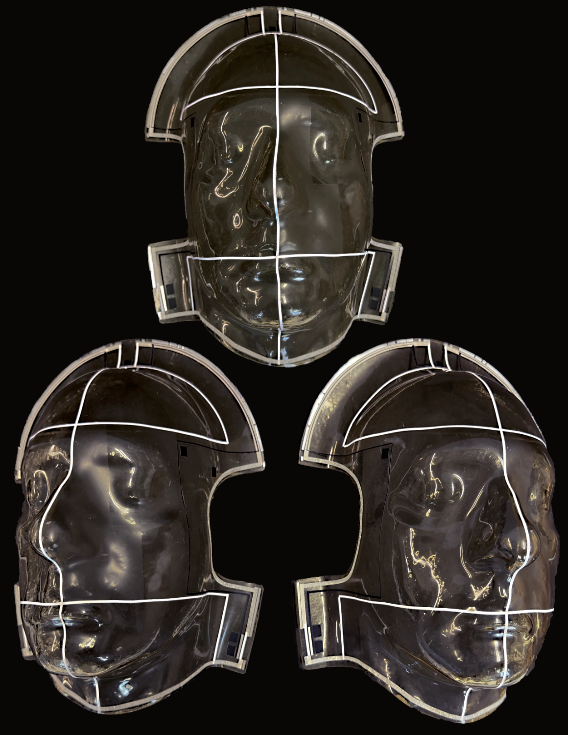 Data Hero Epidermal Face Mold