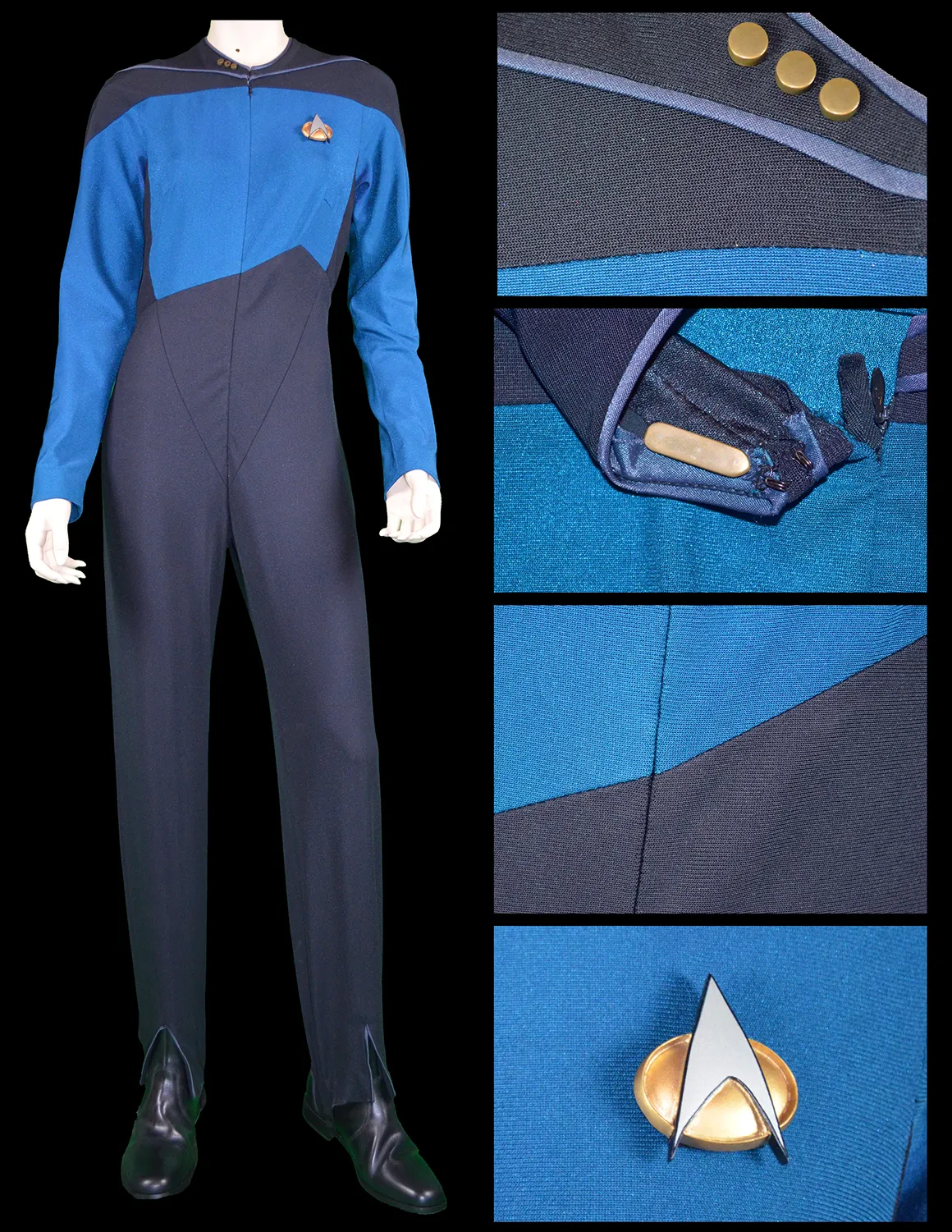 Dr. Beverly Crusher First Season Starfleet Uniform