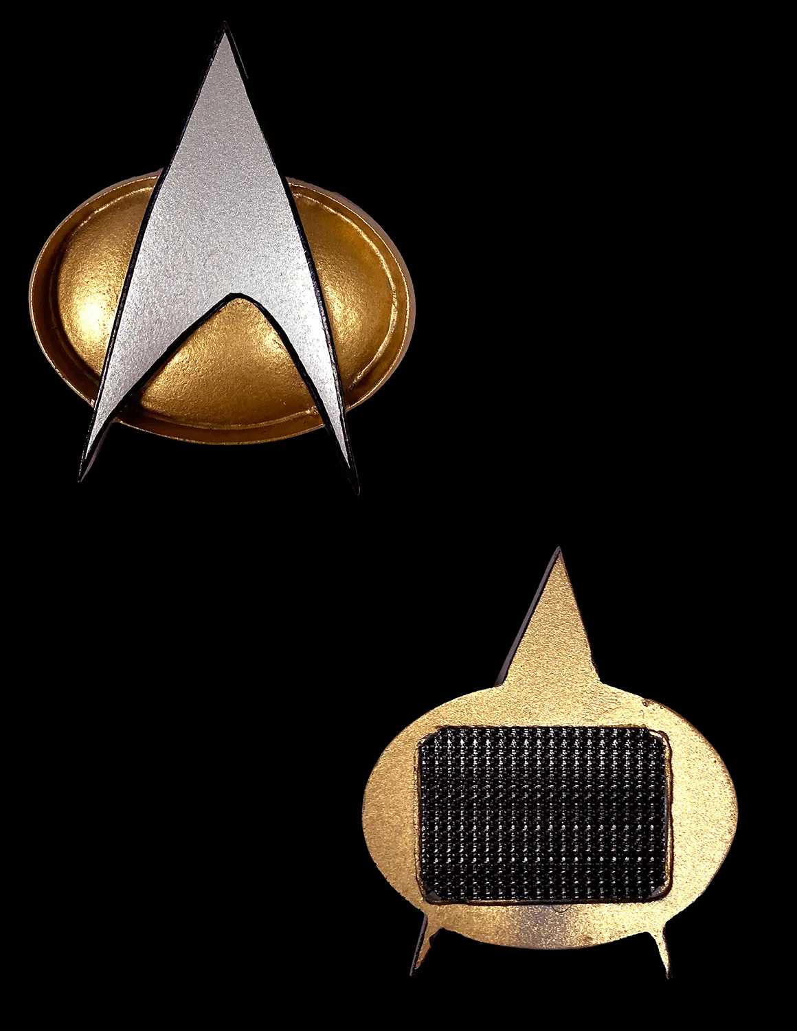 Dr. Crusher’s Season One Uniform Combadge