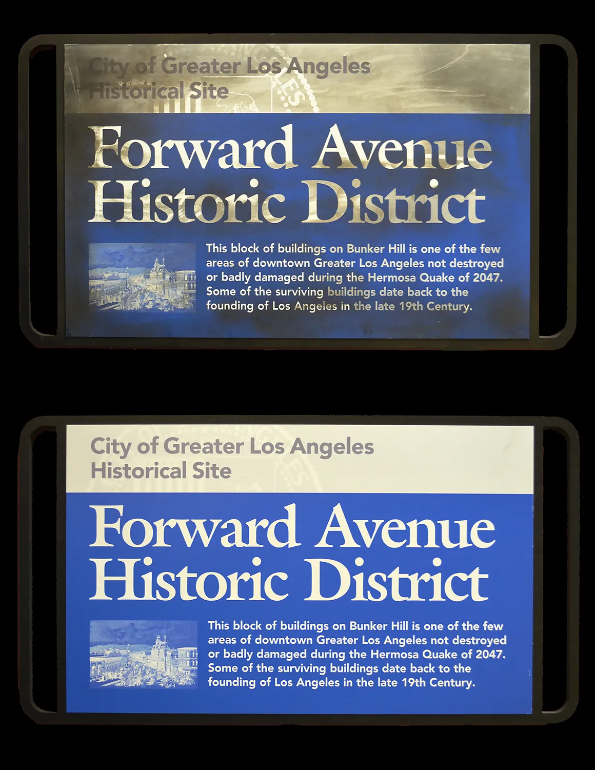Forward Ave Historic District Sign