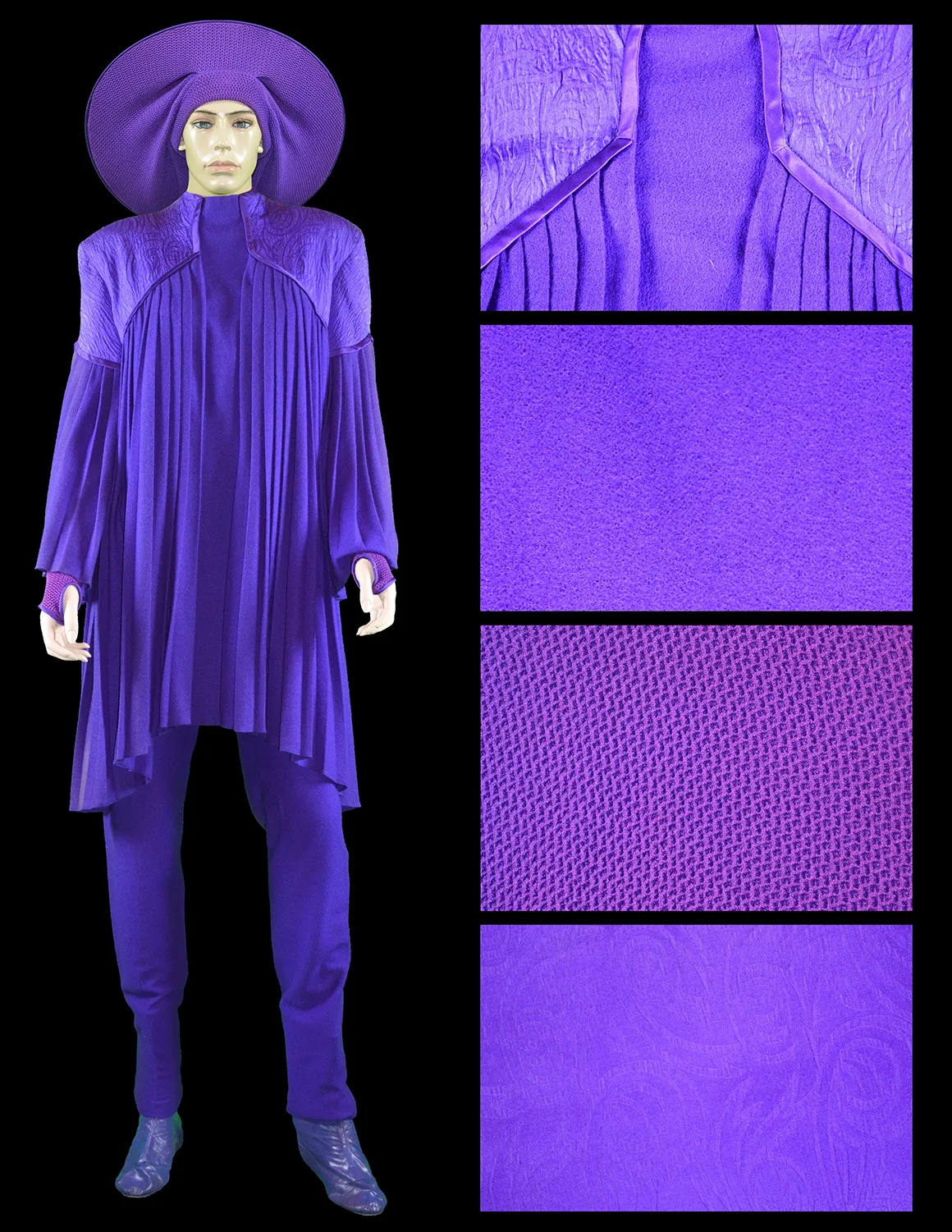 Guinan's Purple Outfit