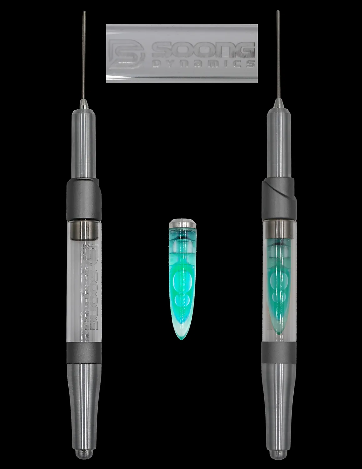 Q vile and Soong Dynamics hero hypodermic syringe and needle