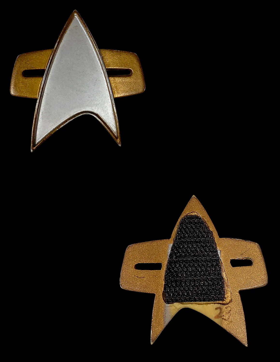 Geordi La Forge’s Generations Uniform Combadge