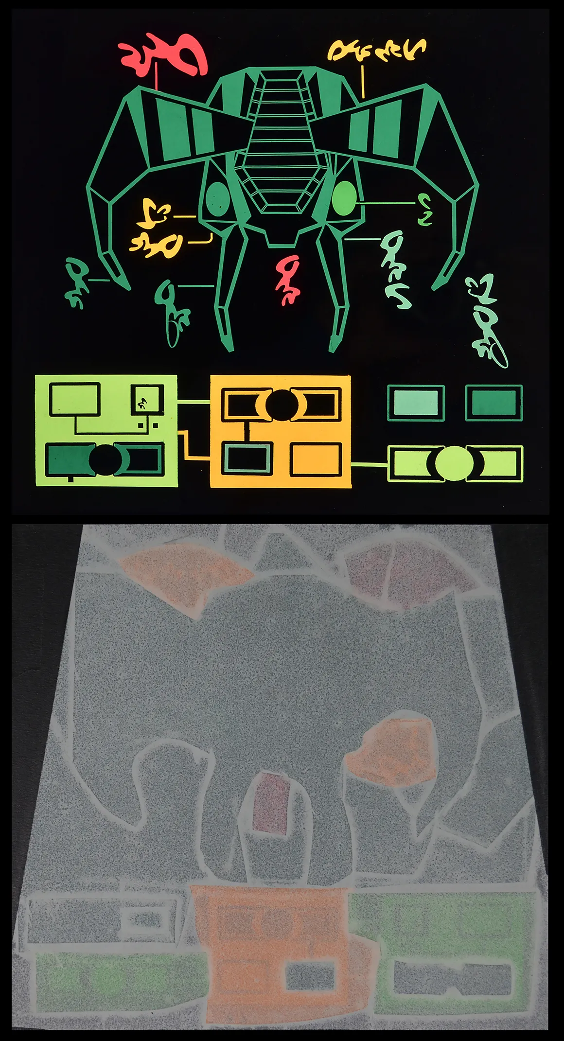 Mercenary Ship Console LCARS Panels