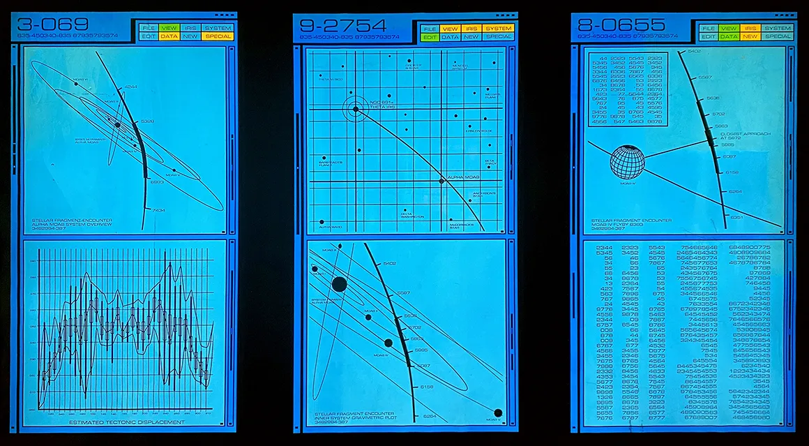 Stellar Fragment Paths LCARS Panels