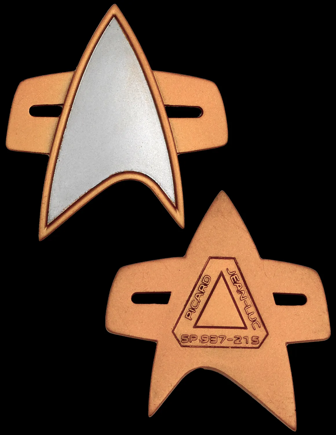 Captain Picard's Communicator Badge S1