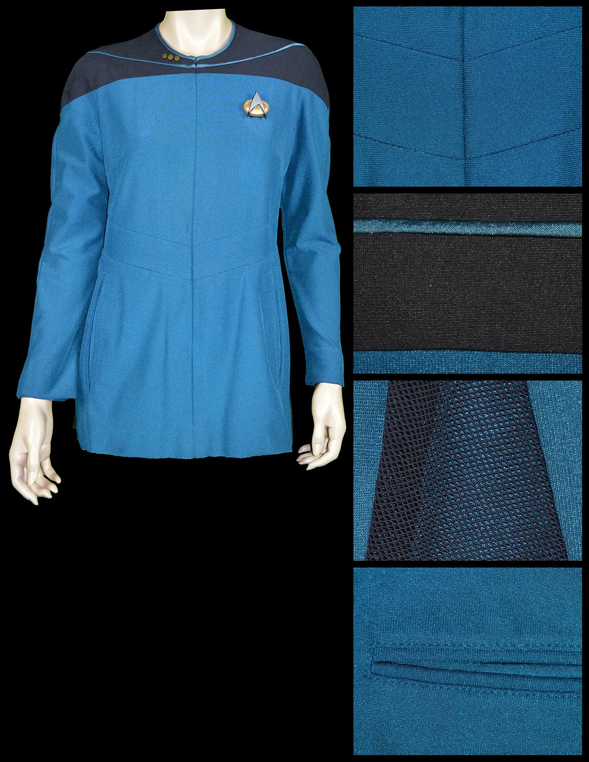 Dr. Pulaski's Starfleet Uniform Scant