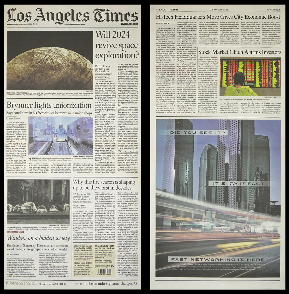 Q’s Los Angeles Times