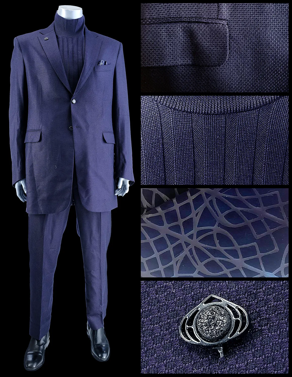 Q's Navy Suit