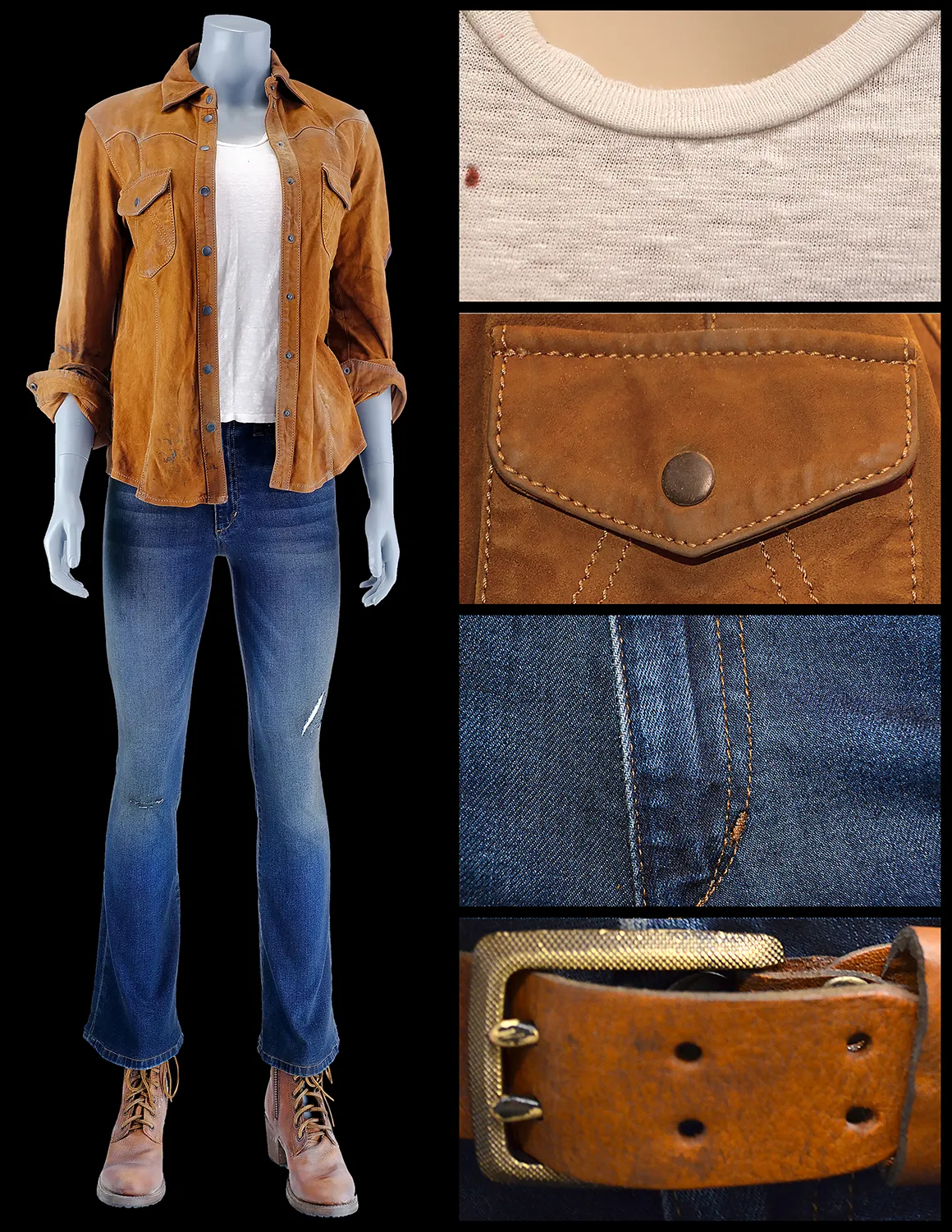 Seven of Nine's Distressed Side-Wound Costume