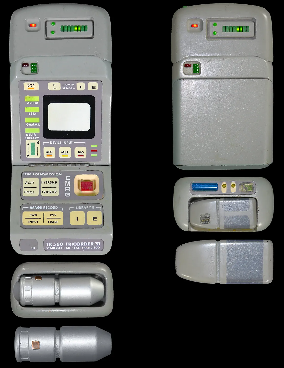 Mark VI Science Tricorder With Medical Head