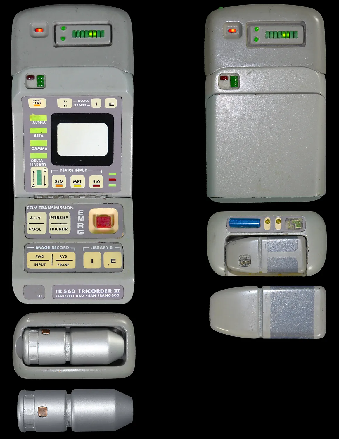 Mark VI Science Tricorder With Medical Head