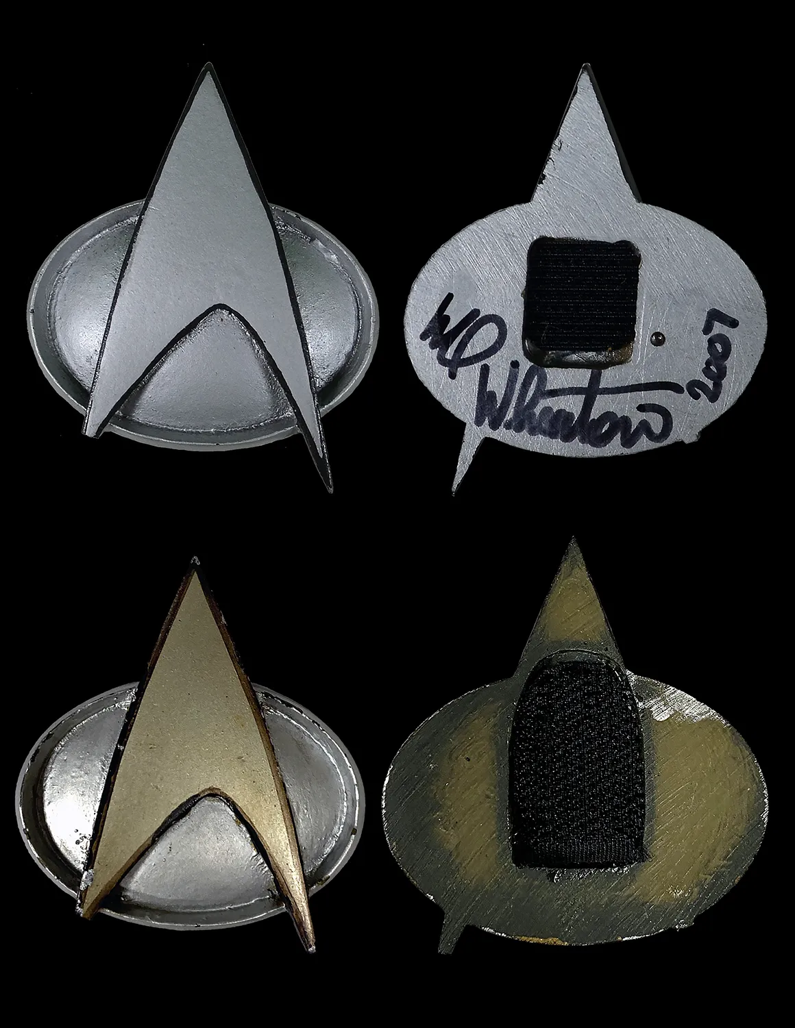 Wesley Crusher’s Provisional Combadge S2