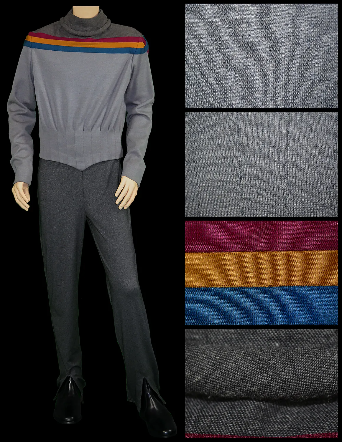 Wesley Crusher's Acting Ensign Starfleet Uniform