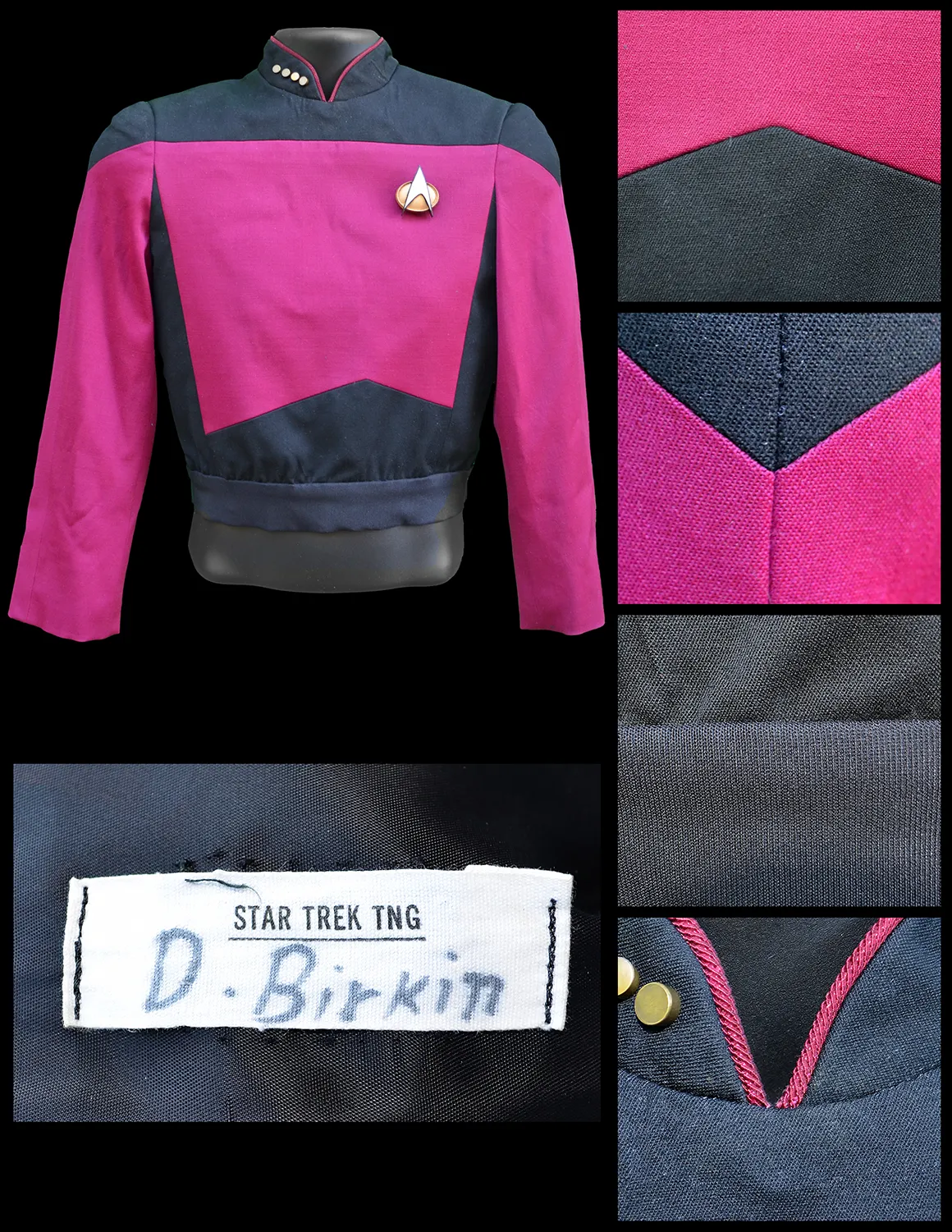 Young Captain Picard’s Starfleet Uniform Jacket